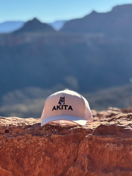Akita Aurora White Performance Hat